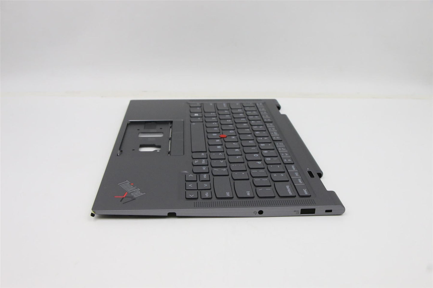 Lenovo Yoga X1 6th Keyboard Palmrest Top Cover US Grey Backlit 5M11C40952