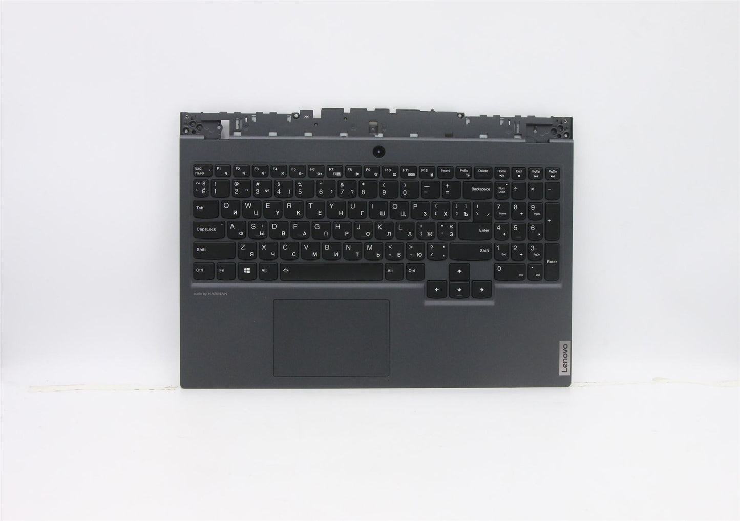 Lenovo Legion 5-15ARH05 Palmrest Touchpad Cover Keyboard Ukrainian 5CB0Z27694
