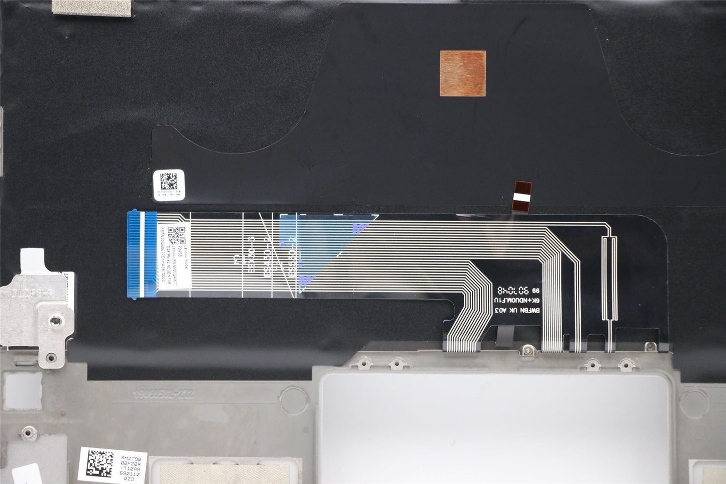 Lenovo Yoga 730-13IWL Tastatur-Handballenauflage, obere Abdeckung, Bulgairian Platinum 5CB0Q95807