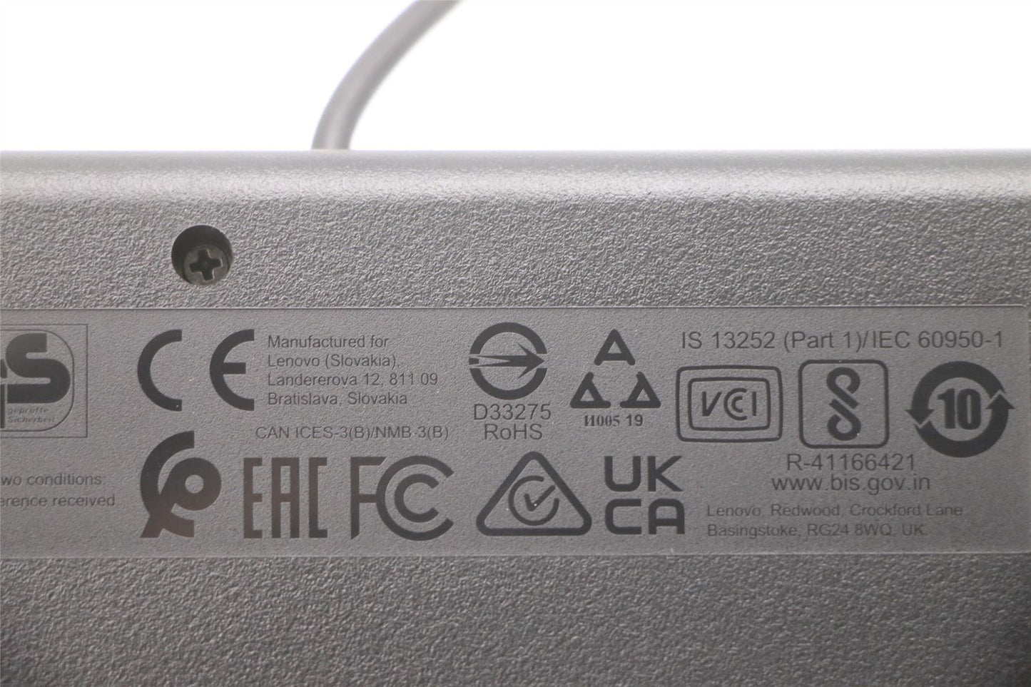 Lenovo ThinkCentre M90a Pro 3 M920z M90a 2 M90a 3 USB Wired Keyboard 00XH715