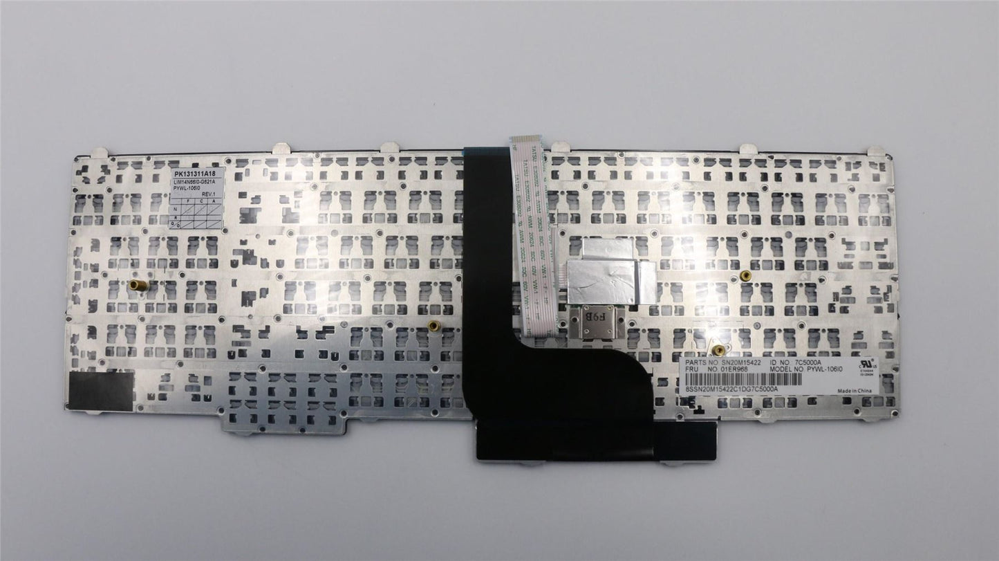 Lenovo ThinkPad P51 P71 Keyboard Italian Black 01ER968