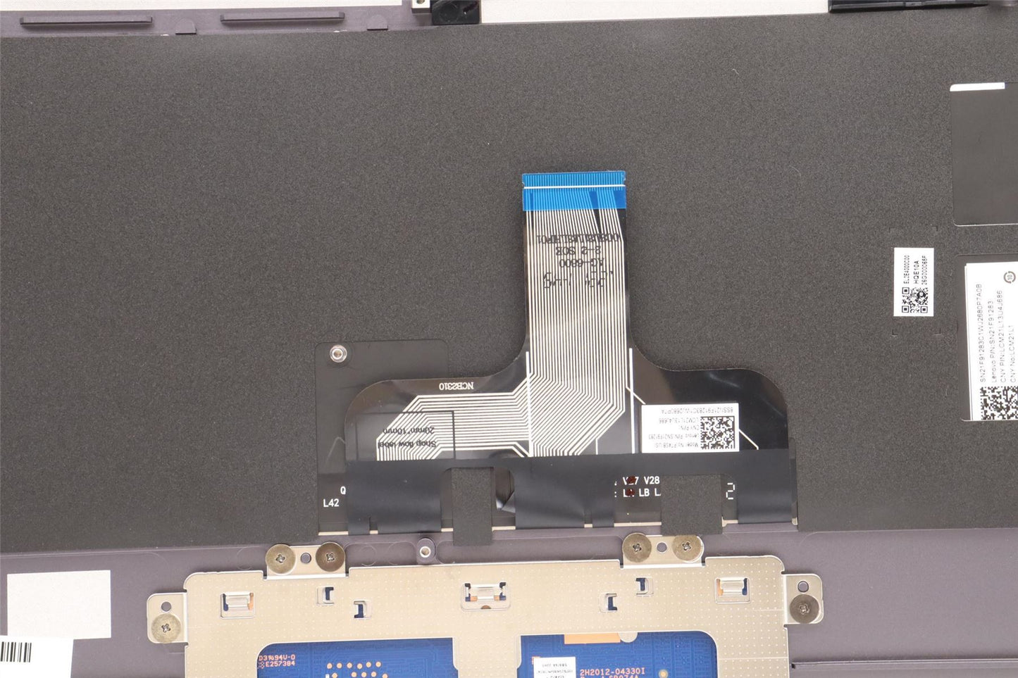 Lenovo Yoga 7 14IAL7 Palmrest Cover Touchpad Keyboard US Europe Black 5CB1J02481