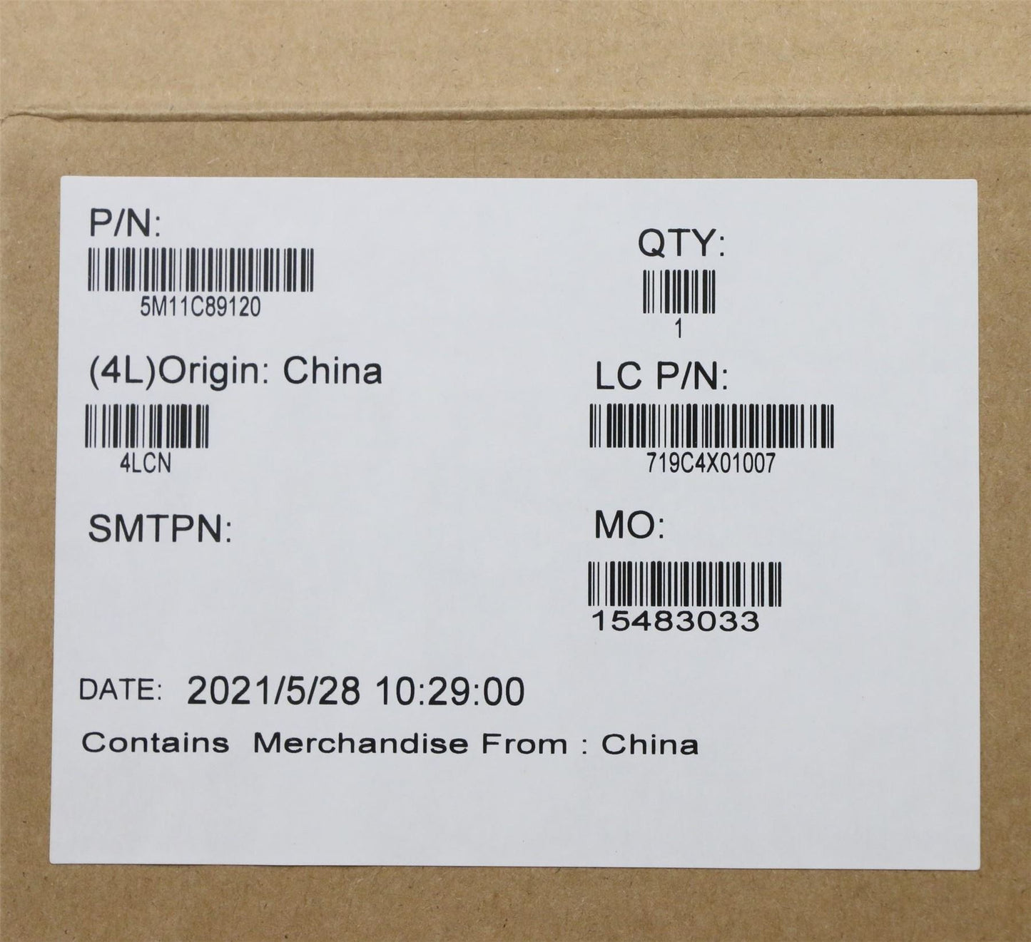 Lenovo ThinkPad T14s Gen 2 Blende vorne Zierrahmen Abdeckung Schwarz 5M11C89120