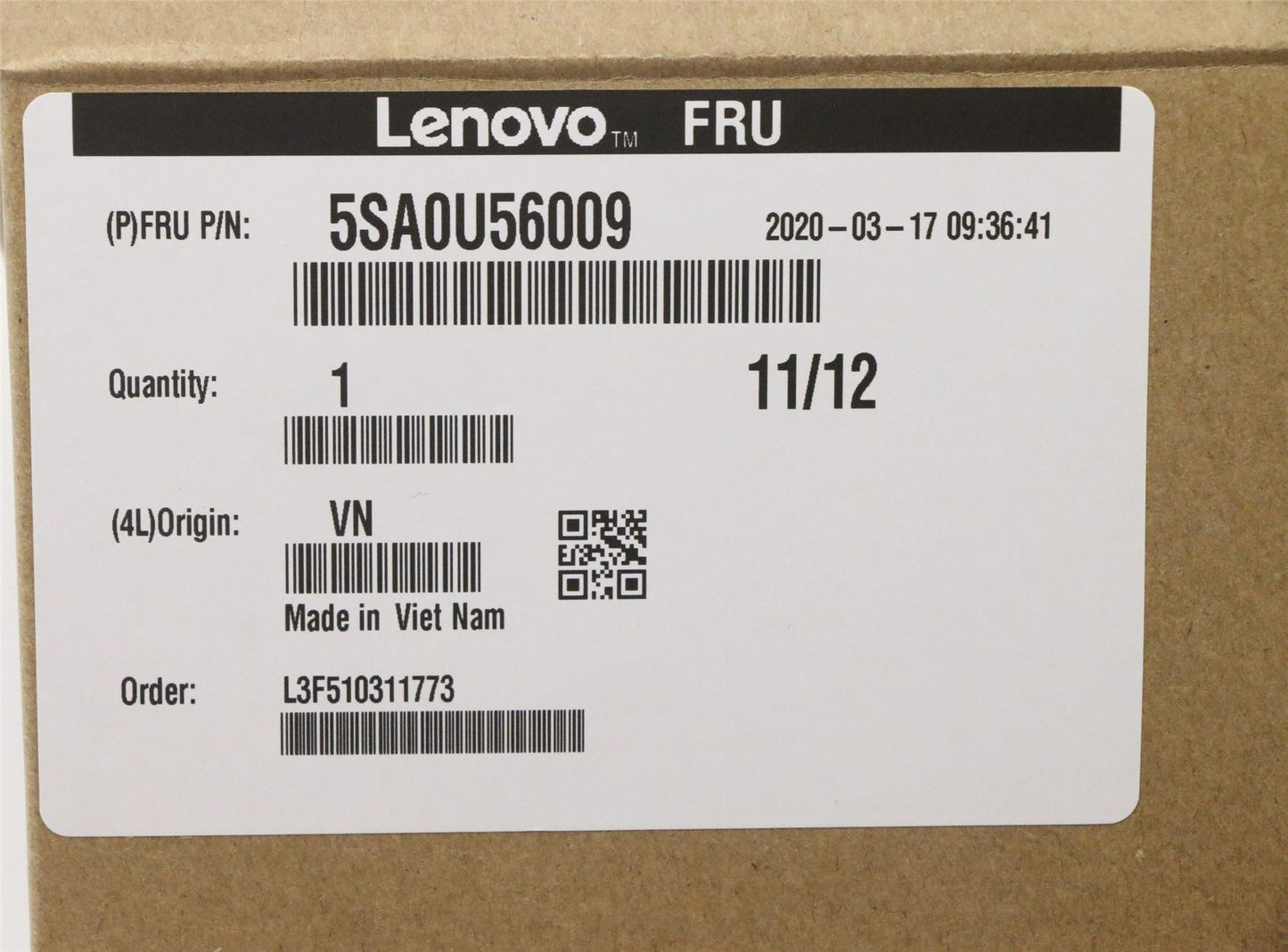 Lenovo ThinkStation M920z P330 2nd P330 Tiny CPU Processor 5SA0U56009