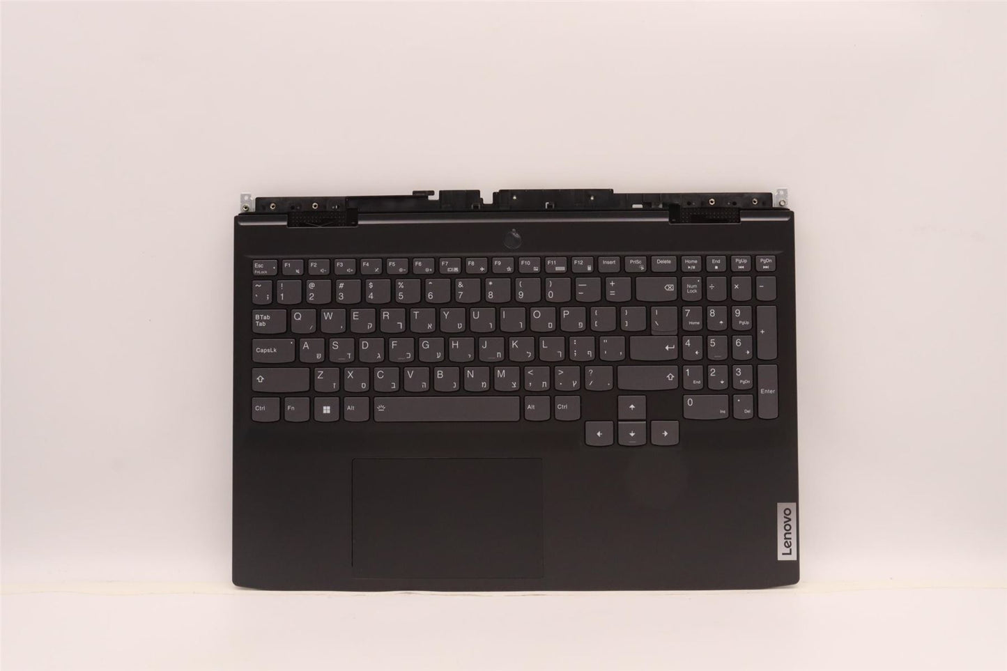 Lenovo IdeaPad 3 15IAH7 Palmrest Cover Touchpad Keyboard Hebrew Black 5CB1H88882