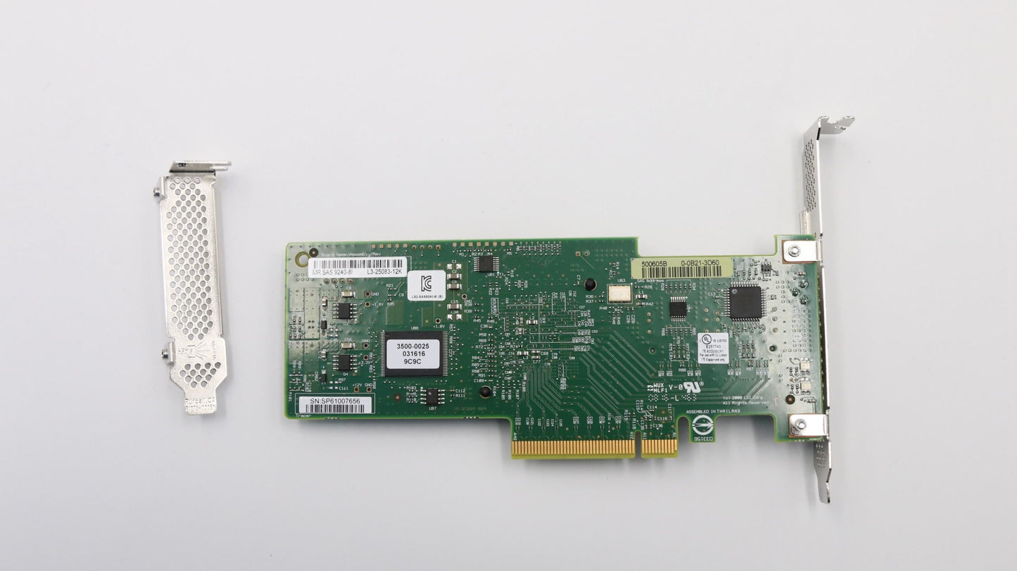Lenovo LSI 9240-8i 8ports w/o R5 SA Board 03T6739