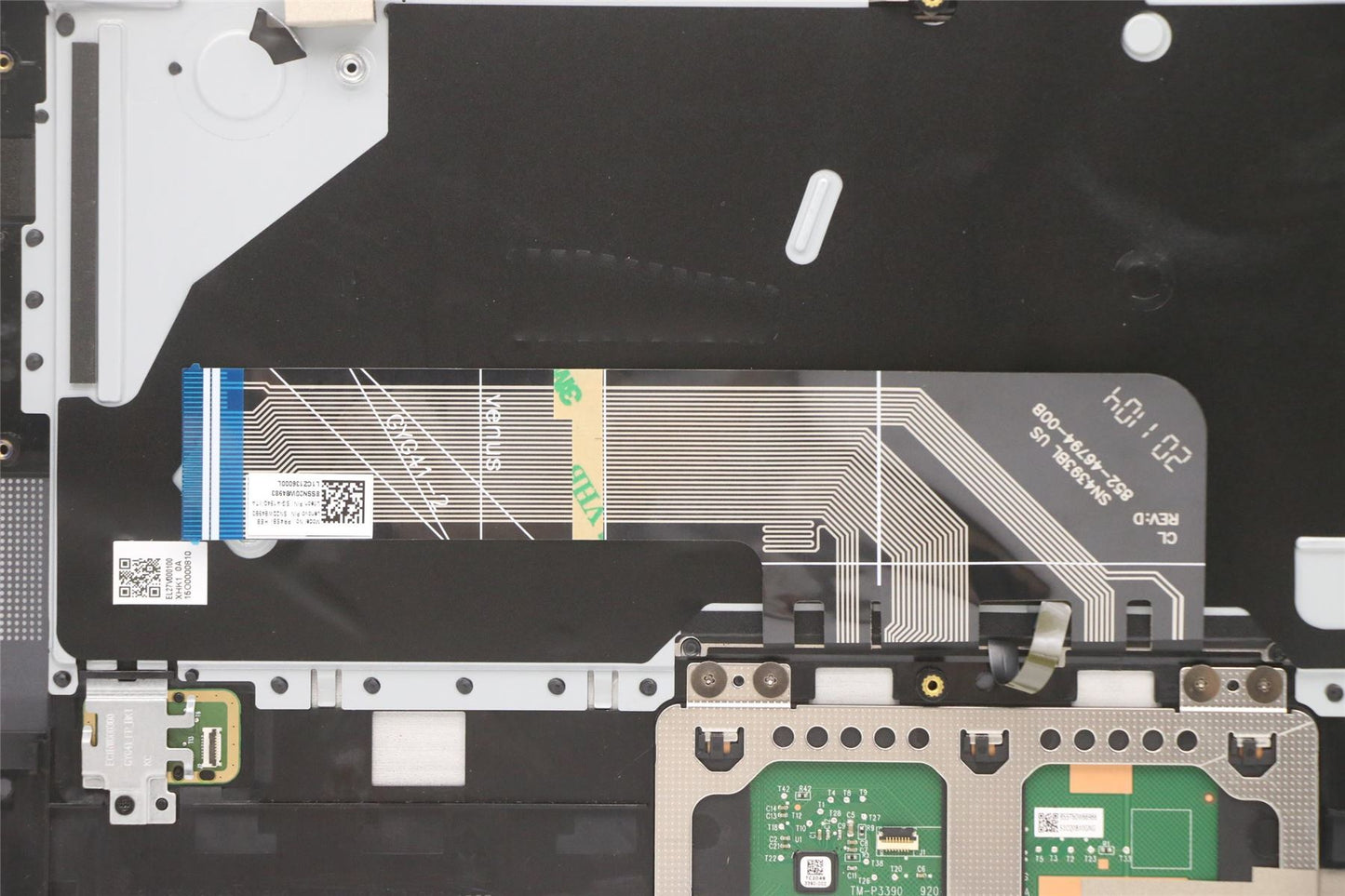Lenovo IdeaPad 7 14ACN6 Palmrest Cover Touchpad Keyboard Hebrew 5CB1D12399