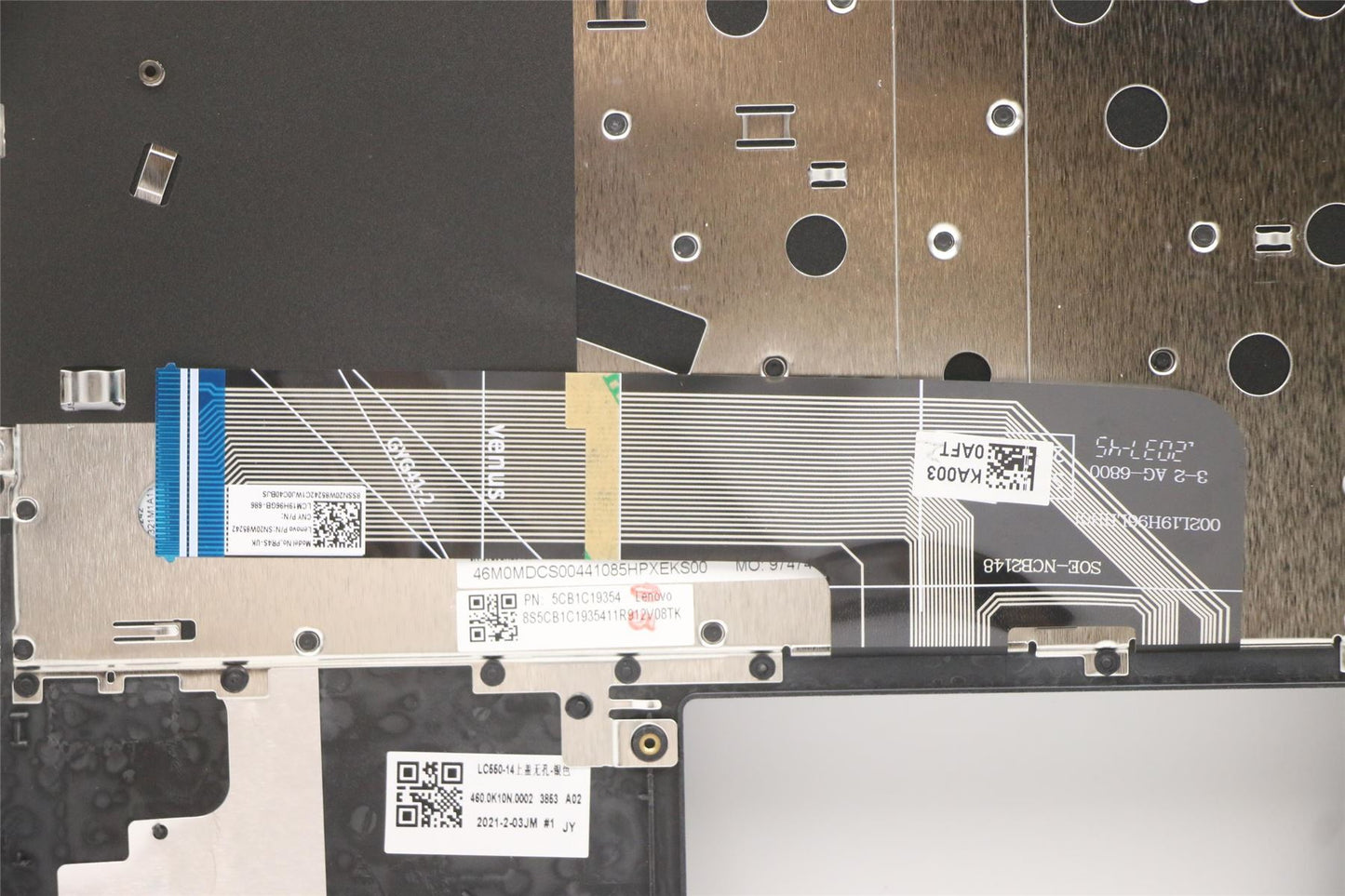 Lenovo Upper Case ASM_UK W 82HU NFNB PG 5CB1C19354