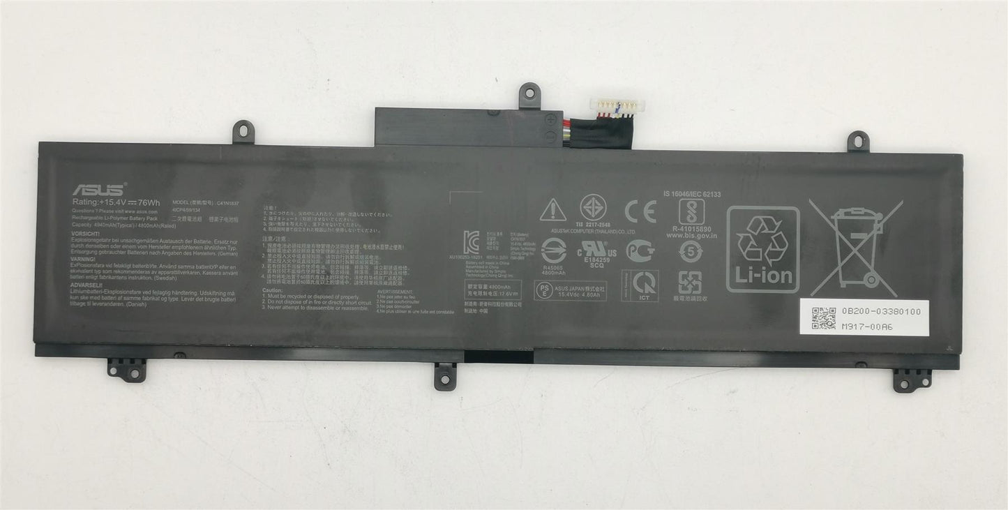 Asus Gx502Gw Battery (Cos Pol/C41N1837) 0B200-03380100