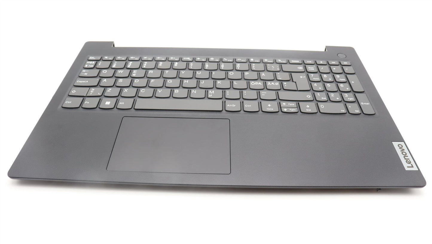 Lenovo V15 G4 AMN Palmrest Cover Touchpad Keyboard Nordic Black 5CB1L09263