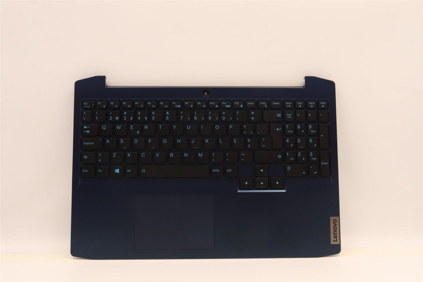 Lenovo IdeaPad 3 15ARH05 Palmrest Cover Touchpad Keyboard Cosmic Blue 5CB0Z37647