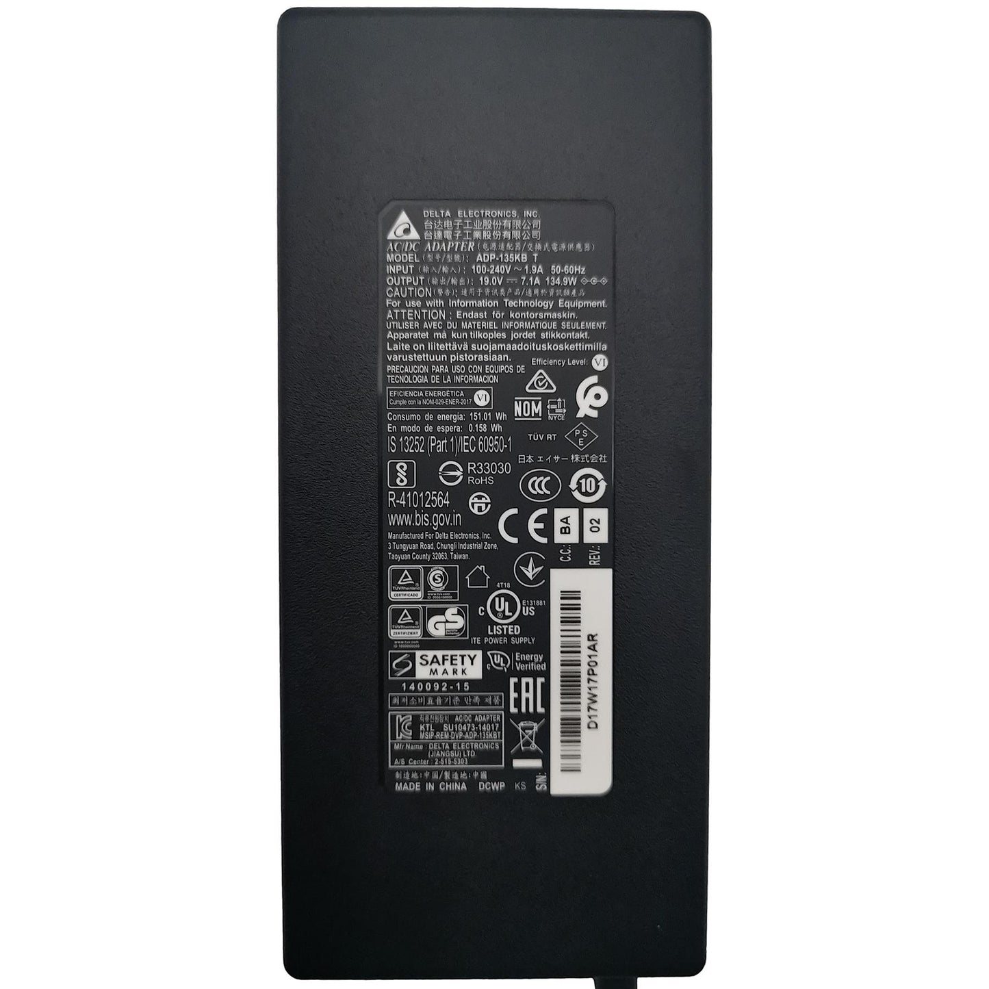 Acer B247YCv CP3271KPV XB273KGP AC Power Adapter Charger Supply 25.THBM2.001