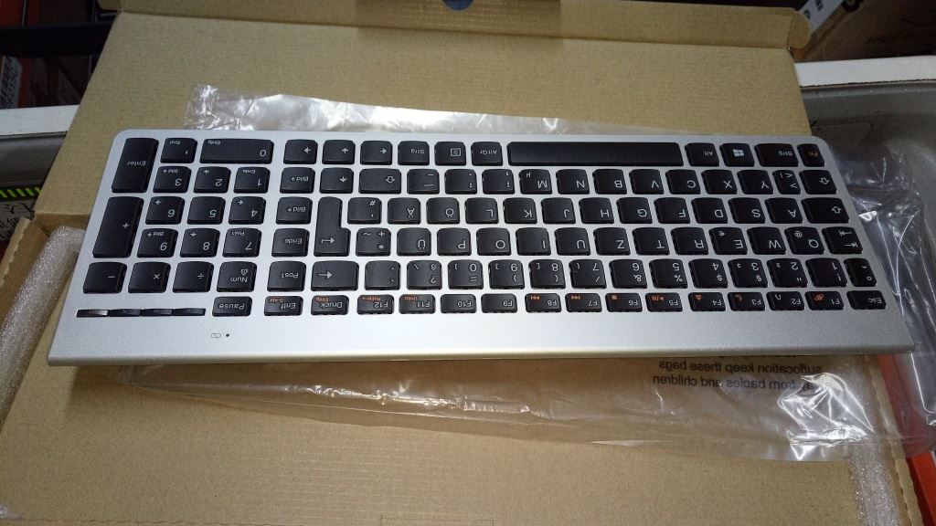 Lenovo Liteon SK-8861(DE) 2.4G KB-Silver8 German Keyboard 25209217