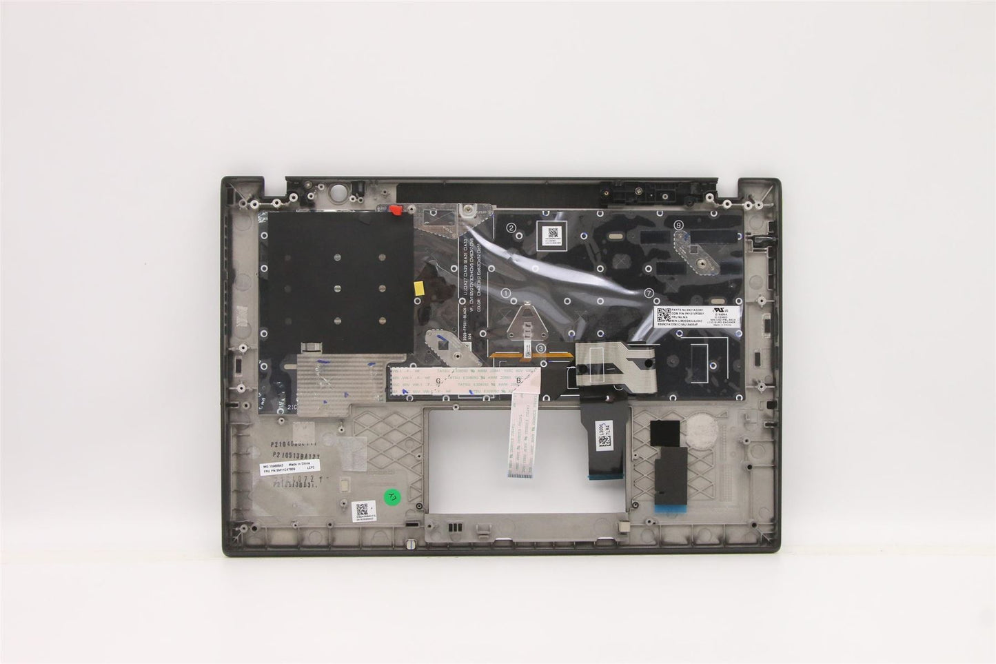 Lenovo ThinkPad T14s Gen 2 Palmrest Cover Keyboard US Europe Black 5M11C47909