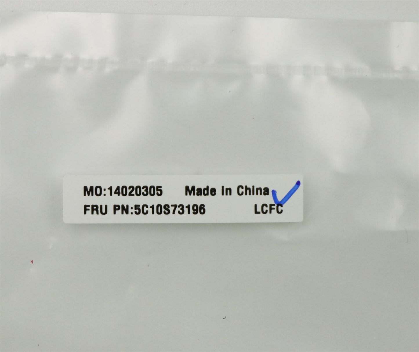 Lenovo ThinkPad E14 Fingerprint Reader Board Cable 5C10S73196