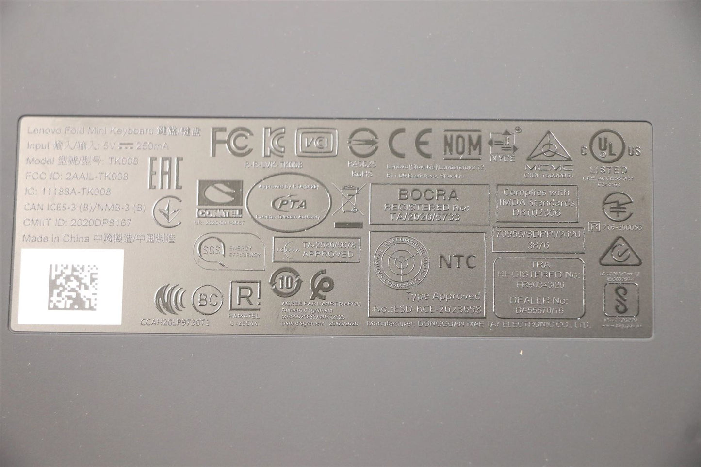 Lenovo NB_KYB LRK KBD BK-NBL,TRI,POR 5N20Z32887