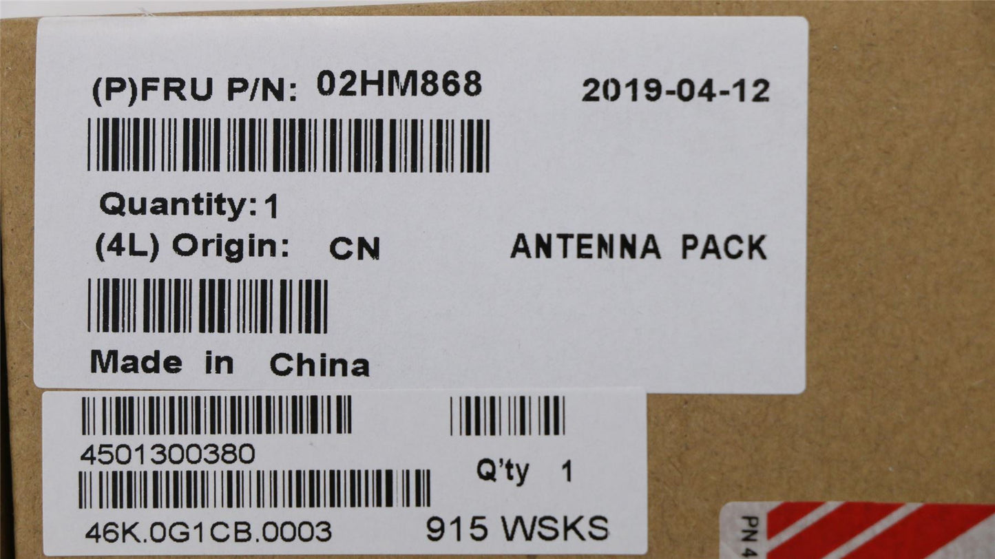 Lenovo Yoga X390 Wi-Fi Wifi Wireless Antenna 02HM868