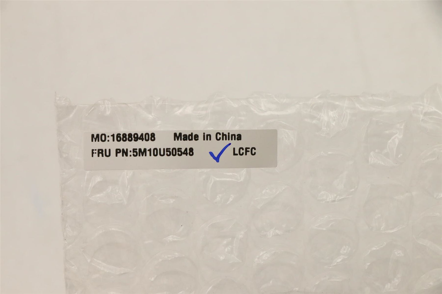 Lenovo MECH_ASM GTU02_LTE_FRAME_PLASTIC 5M10U50548