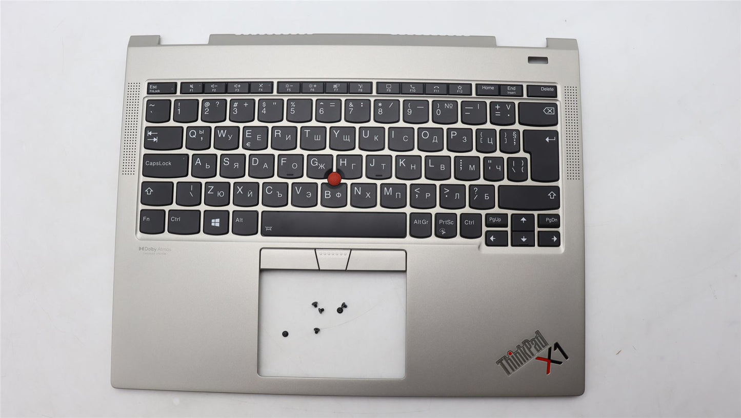 Lenovo ThinkPad X1 Keyboard Palmrest Top Cover Bulgarian Titanium 5M11B59850