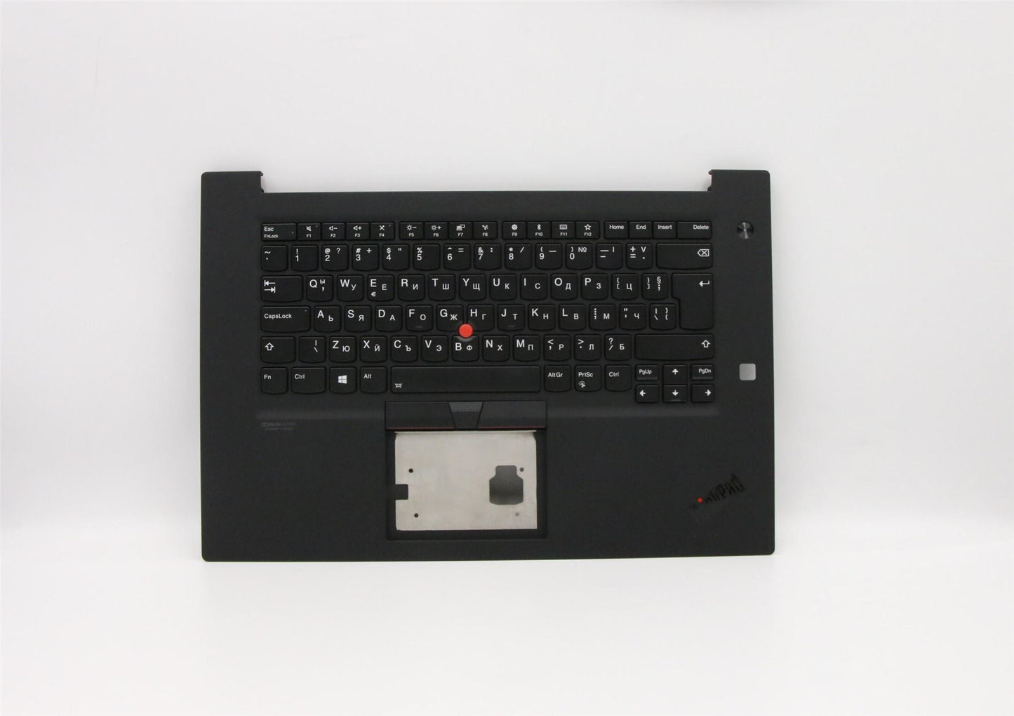 Lenovo ThinkPad P1 Gen 2 X1 2nd Gen Palmrest Cover Keyboard Bulgarian 02XR019