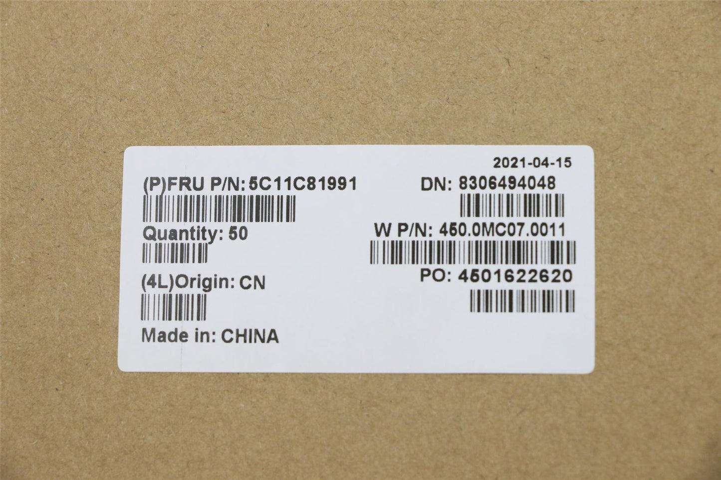 Lenovo ThinkPad P16 Gen 1 Cable Lcd Screen Display LED 5C11C81991