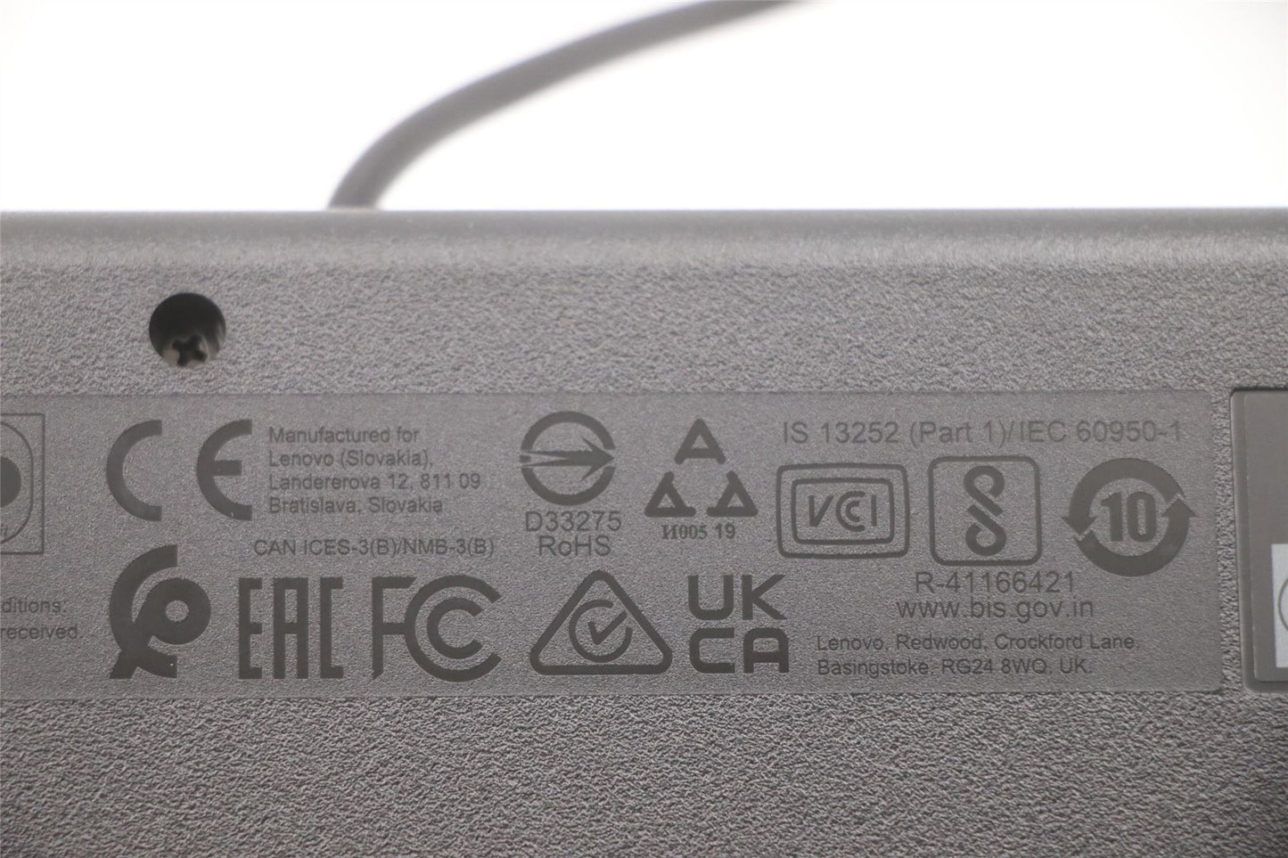 Lenovo ThinkStation M920z M90a P320 Tiny P330 Tiny USB Wired Keyboard 00XH696