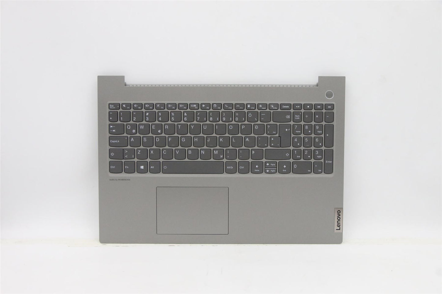 Lenovo 15p IMH Palmrest Cover Touchpad Keyboard Icelandic Backlit 5CB1B07168