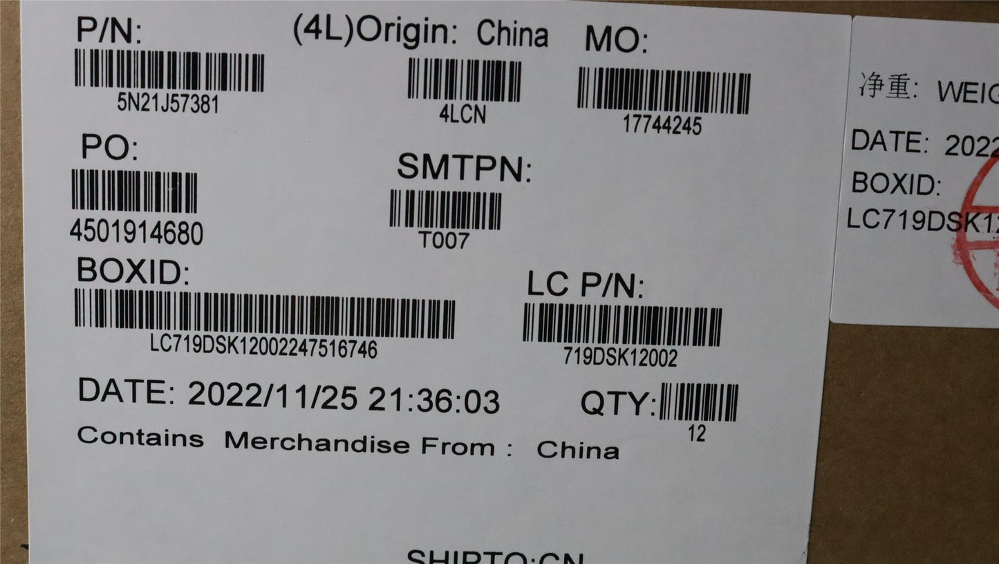 Lenovo NB_KYB US-PTSW01-JME-Backlight-KB 5N21J57381