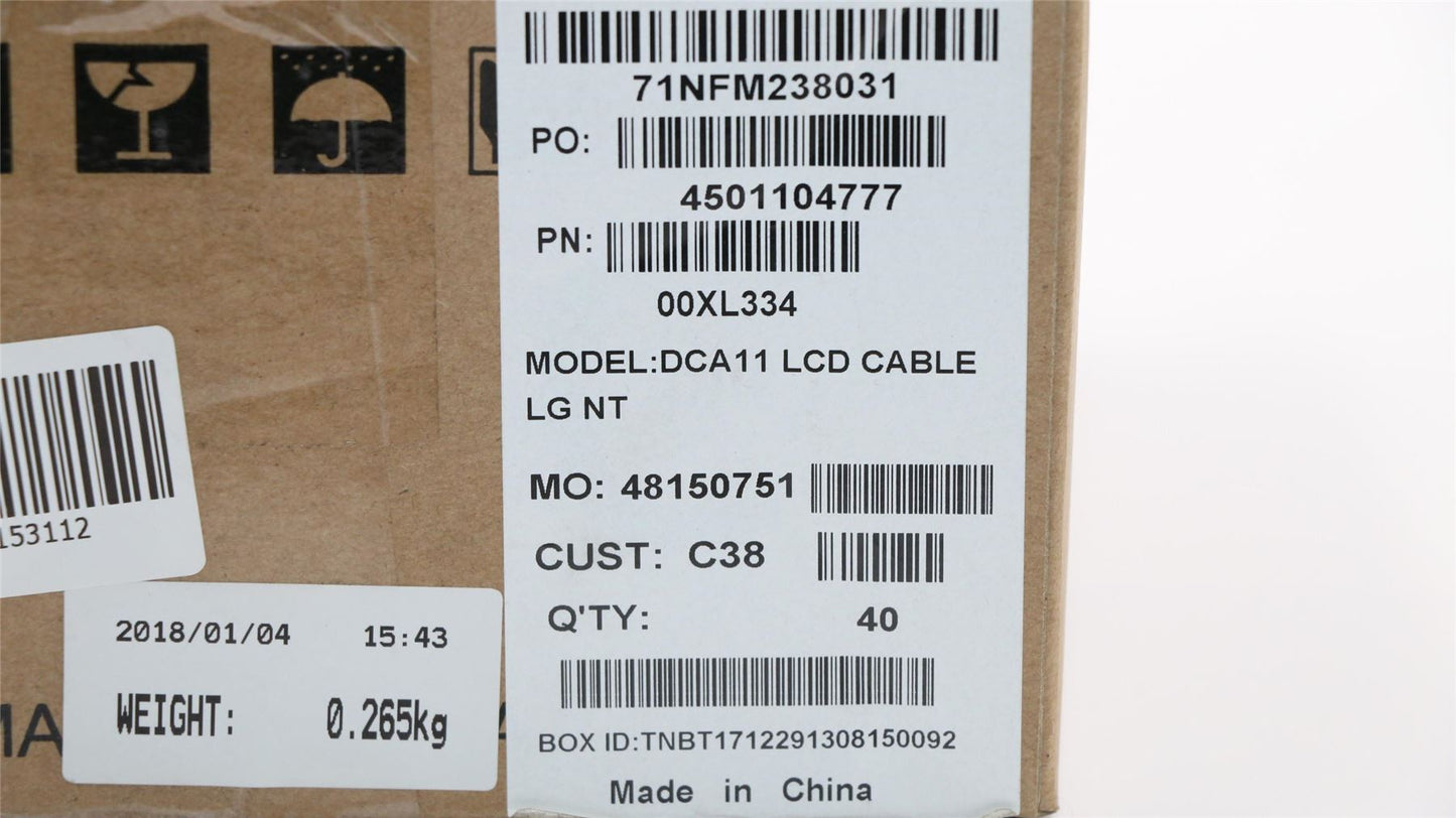 Lenovo IdeaCentre 520-22IKL 520-22IKU Cable Lcd Screen Display LED 00XL334