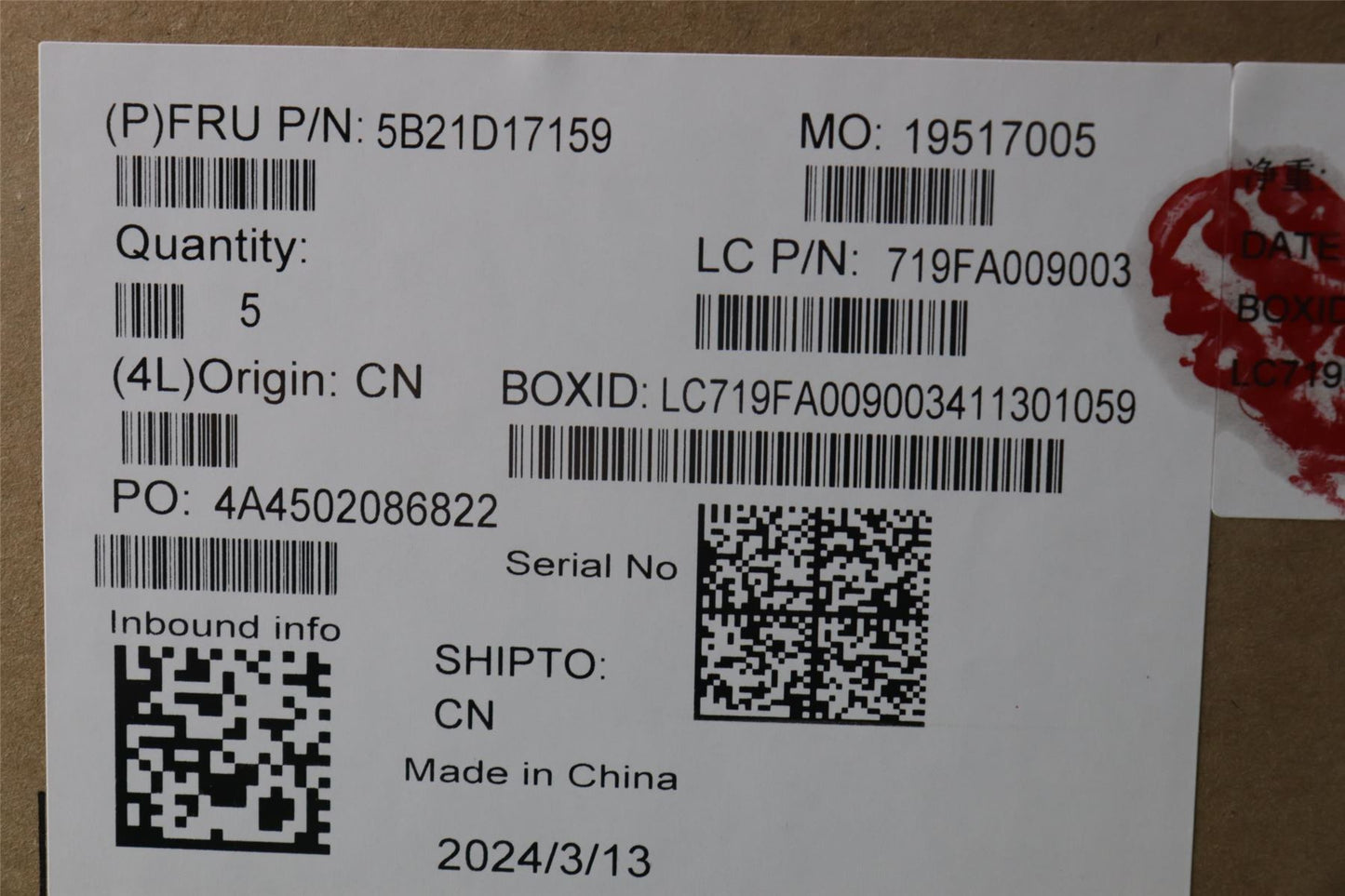 Lenovo MB Q67 WIN DPK MODS 5B21D17159