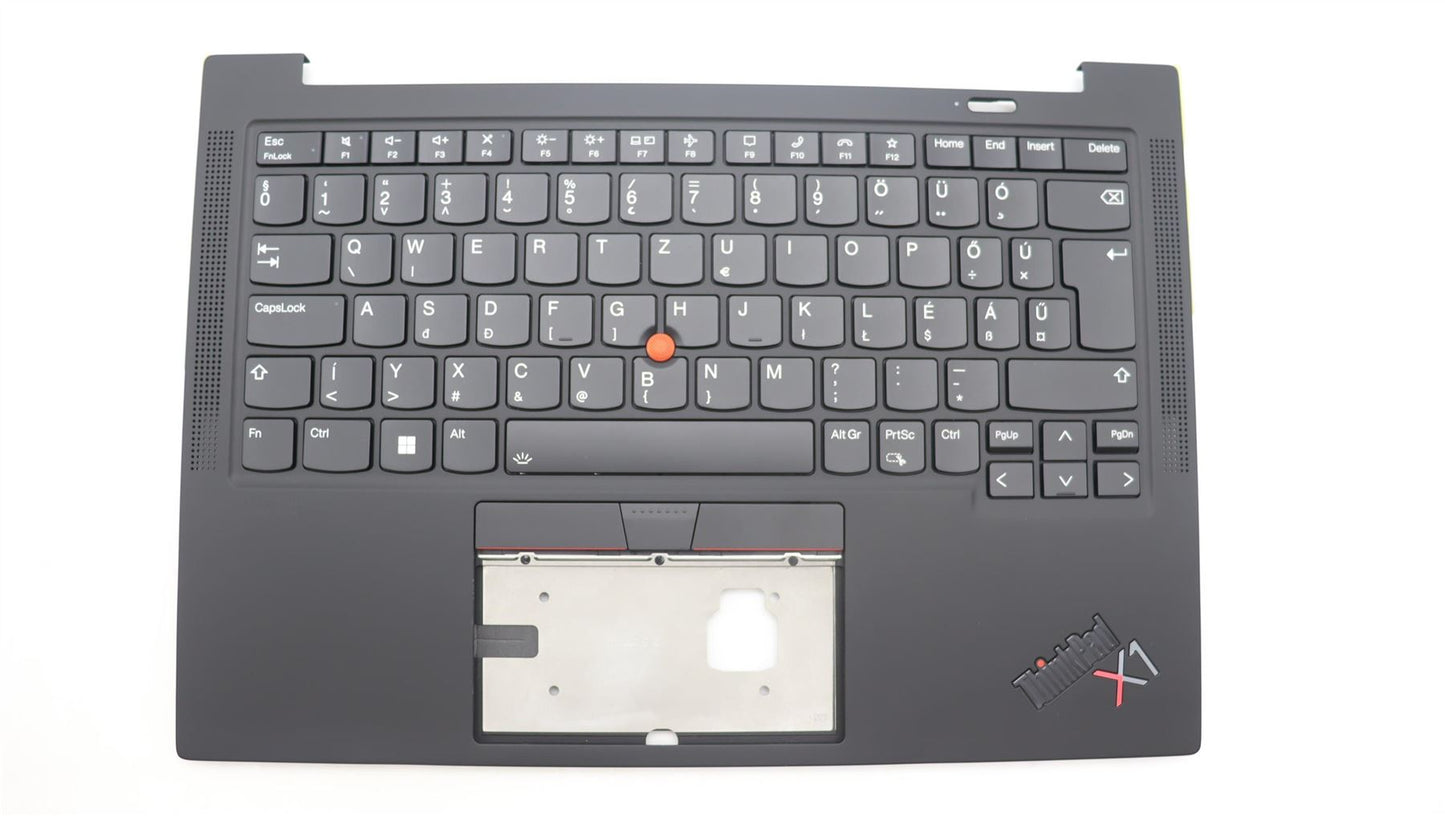 Lenovo Carbon X1 9th Keyboard Palmrest Top Cover German Black 5M11C53279