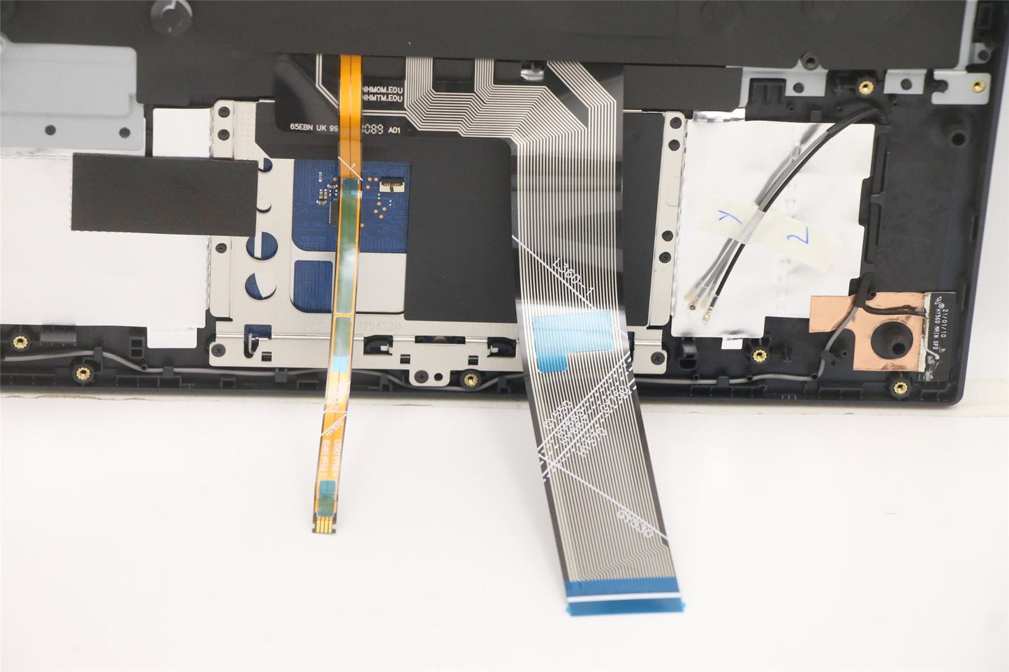 Lenovo 5 15ACH6 Palmrest Cover Touchpad Keyboard Hungarian Blue 5CB1C93075
