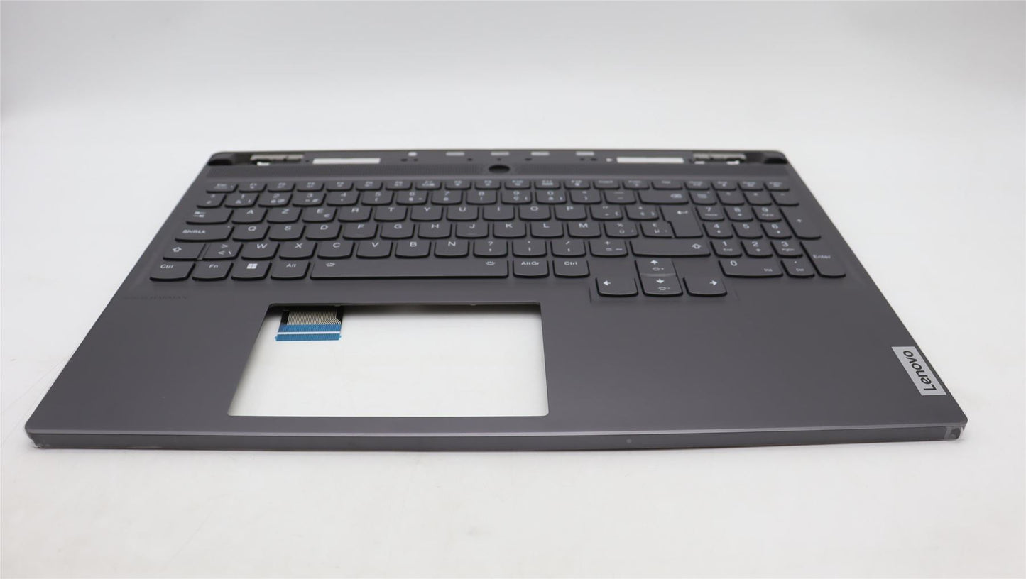 Lenovo Legion S7 16APH8 Keyboard Palmrest Top Cover Belgian Silver 5CB1L68917
