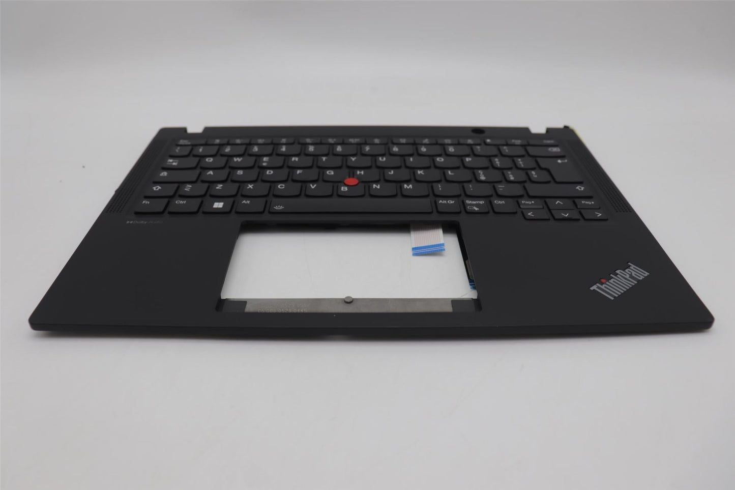Lenovo ThinkPad X13 Gen 4 Keyboard Palmrest Top Cover Italian Black 5M11H94525