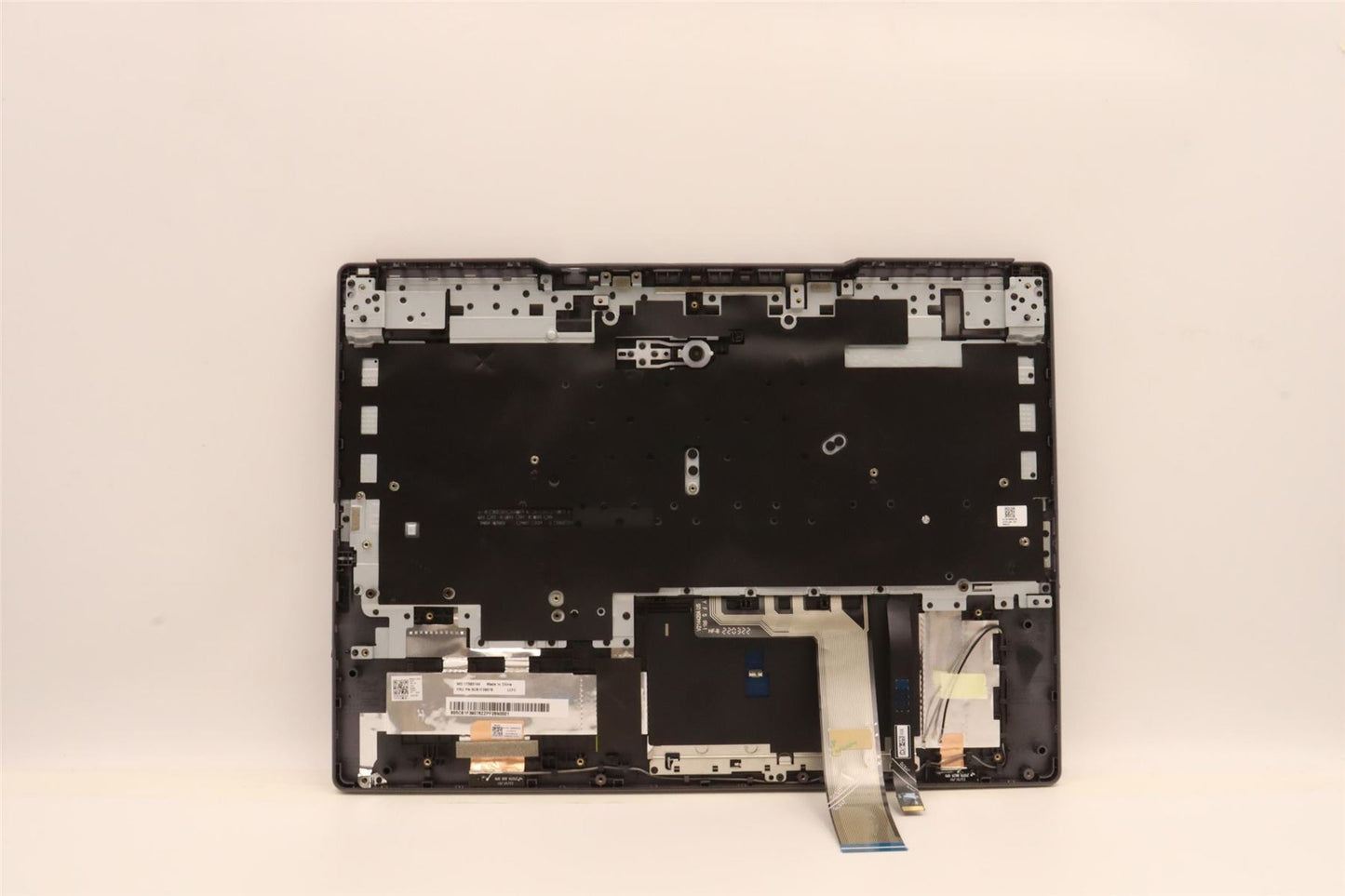 Lenovo 5 15IAH7H Palmrest Cover Touchpad Keyboard Greek Storm Grey 5CB1F39076