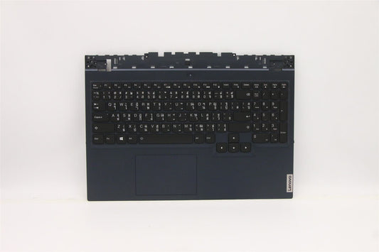 Lenovo Legion 5-15ACH6A Palmrest Cover Touchpad Keyboard Thai Blue 5CB1C74860