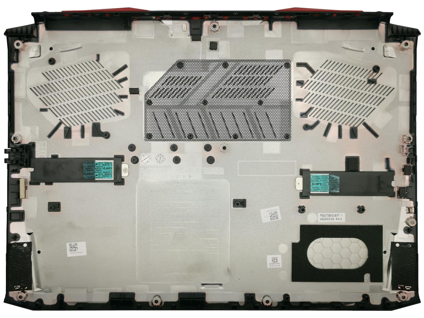 Acer Aspire Nitro AN515-55 Base inférieure Cache inférieur Noir 60.Q7KN2.005