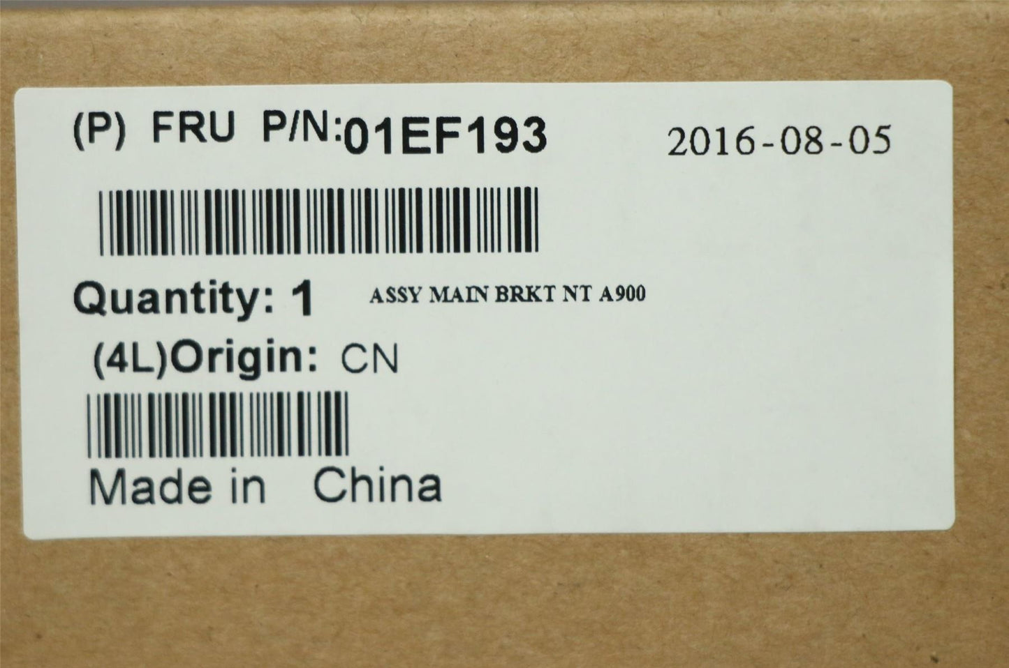 Lenovo MECH_ASM Main Base NT A910 01EF193