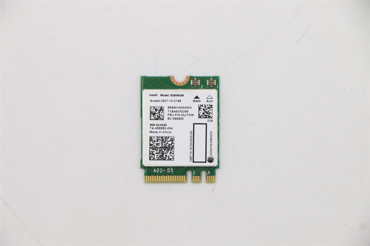 Lenovo 00JT506 Wireless, CMB, IN, 8260 NV Ind