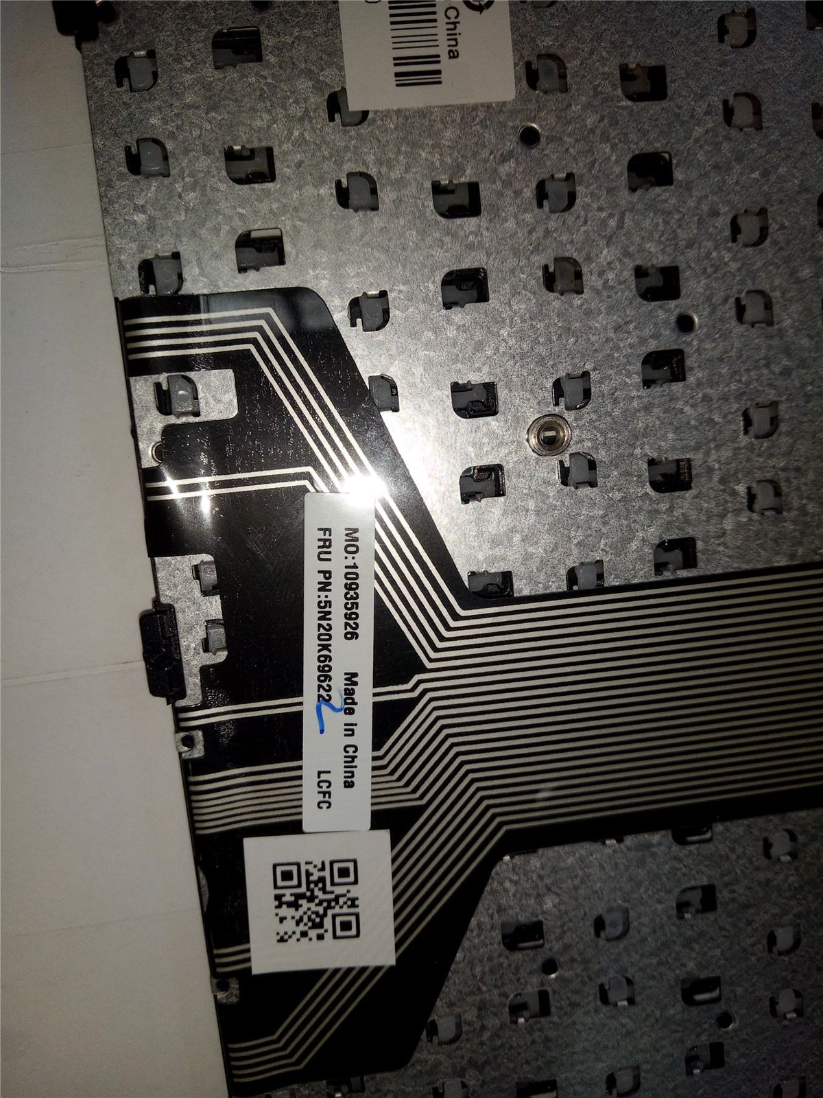 Lenovo KB L80RK BLK UK English Keyboard 5N20K69622