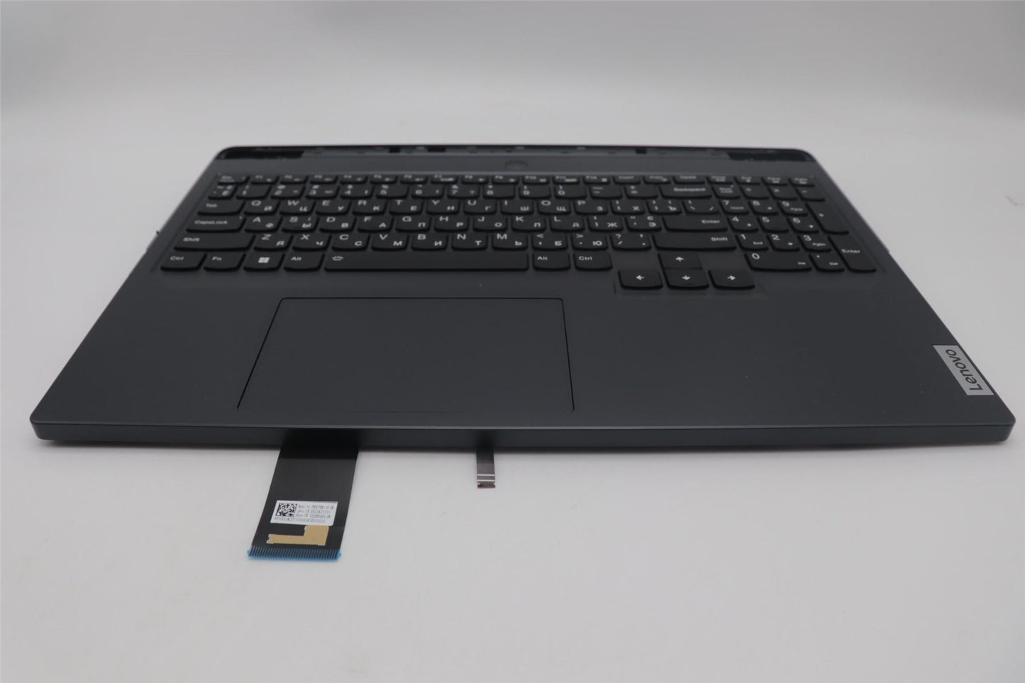 Lenovo Legion 5 16ARX8 Palmrest Cover Touchpad Keyboard Ukrainian 5CB1L54678