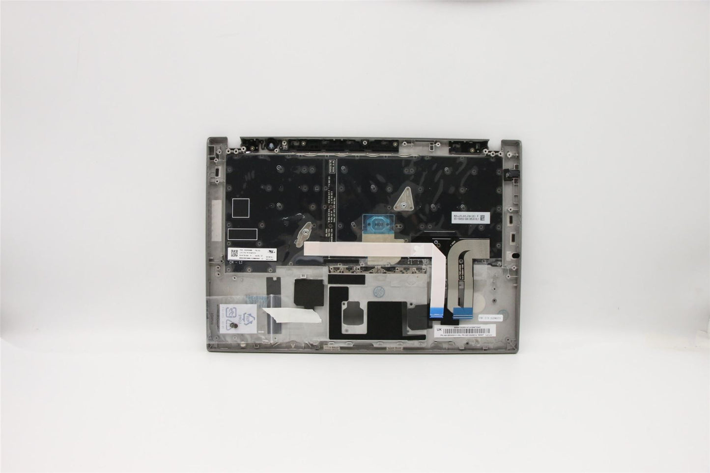 Lenovo ThinkPad T490s Keyboard Palmrest Top Cover UK Black Backlit 02HM379