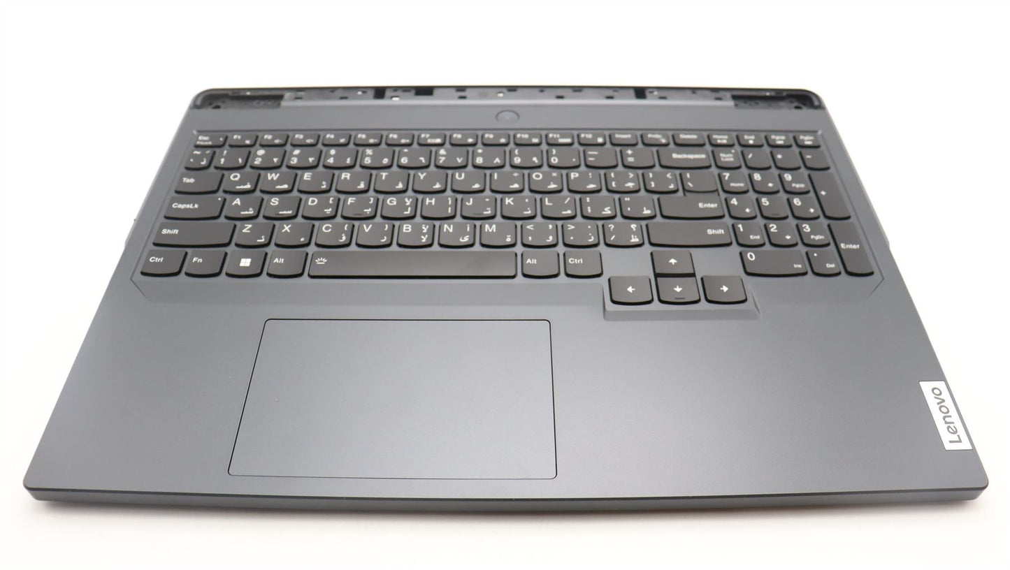 Lenovo Legion 5 16IRX8 Palmrest Cover Touchpad Keyboard Arabic 5CB1L30853