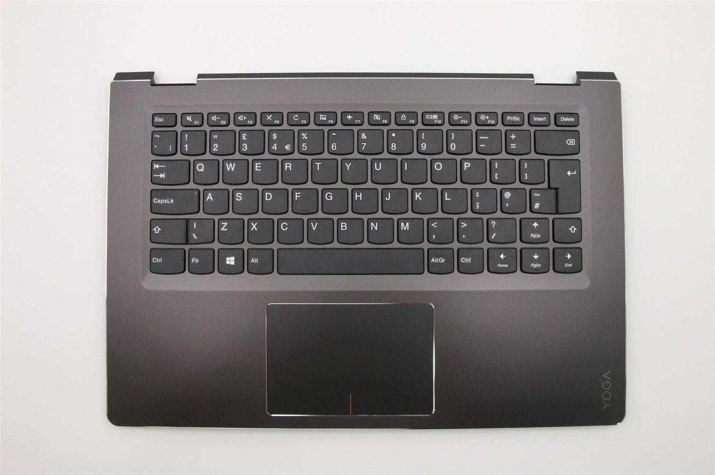 Lenovo Yoga 510-14ISK 510-14AST Keyboard Palmrest Top Cover UK Black 5CB0L66113