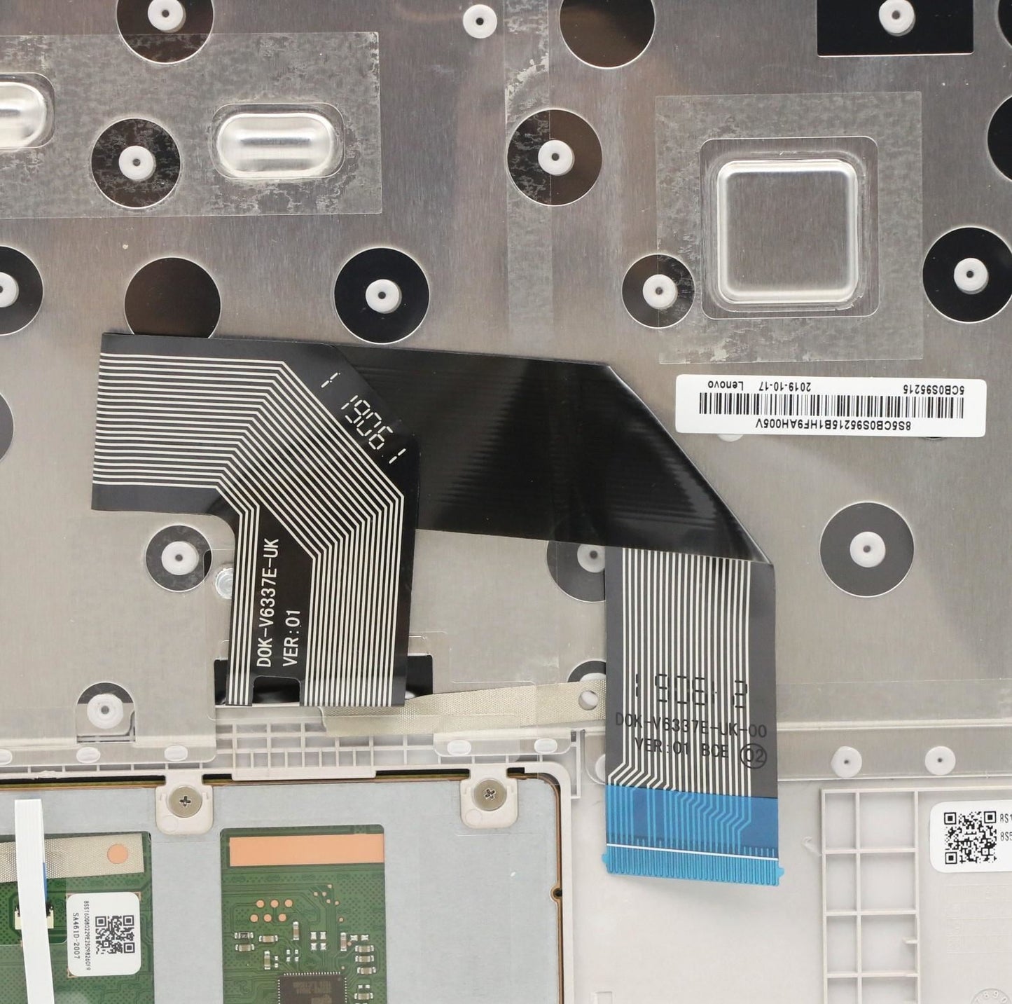 Lenovo Chromebook C330 Keyboard Palmrest Top Cover UK Gold 5CB1B77635