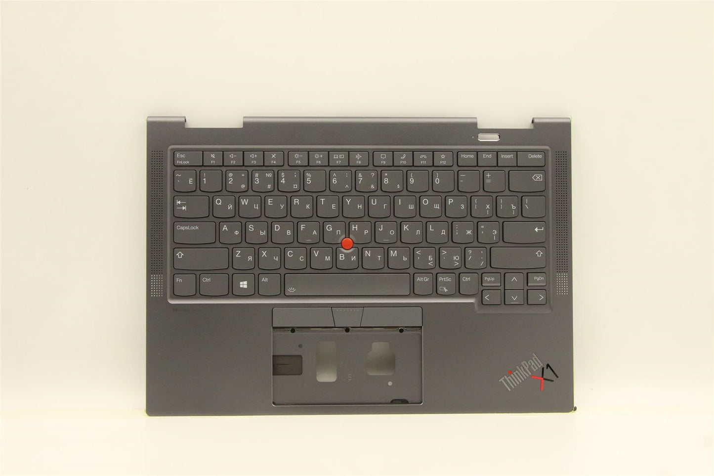 Lenovo ThinkPad X1 6th Gen Keyboard Palmrest Top Cover Russian Grey 5M11C40971