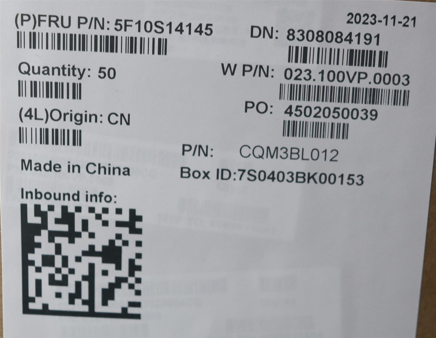 Lenovo ThinkBook 16 G6 IRL Thermal Cooling Fan Fans 5F10S14145