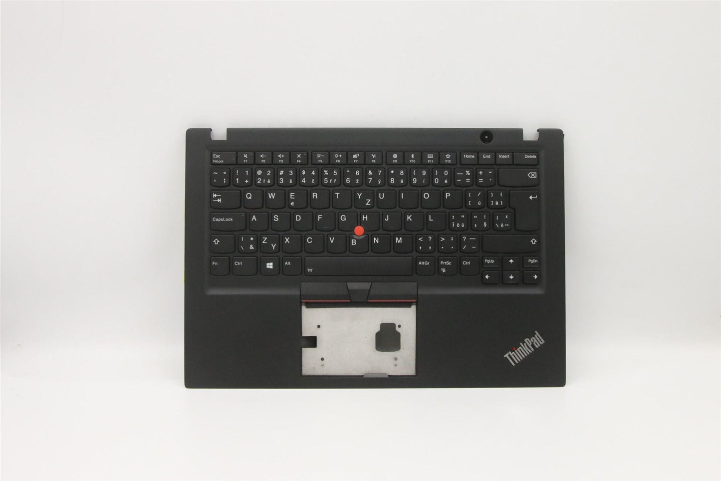 Lenovo ThinkPad T495s Keyboard Palmrest Top Cover Czech Slovakian 5M11A08703