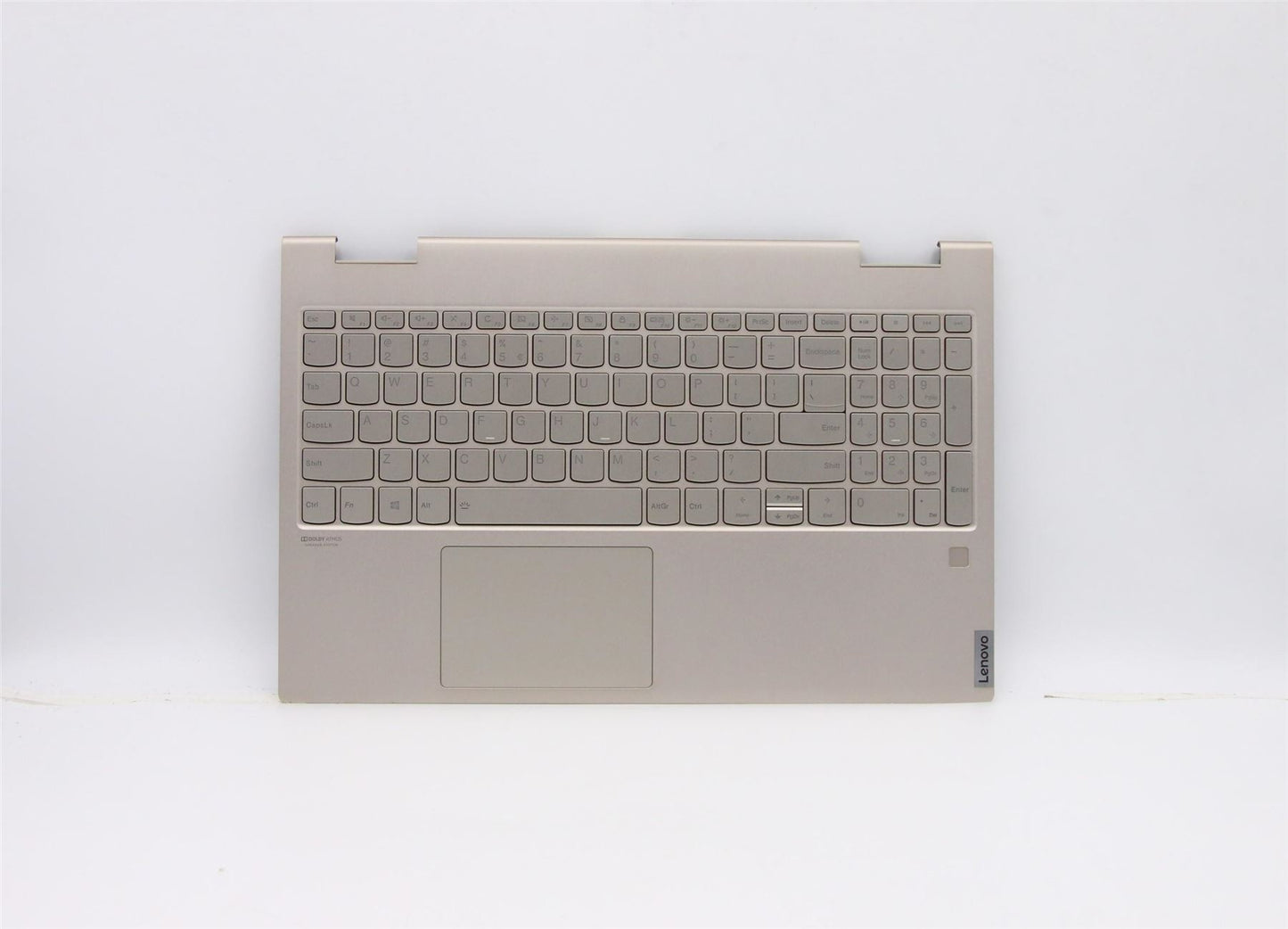 Lenovo Yoga C740-15IML Keyboard Palmrest Top Cover US International 5CB0U43843