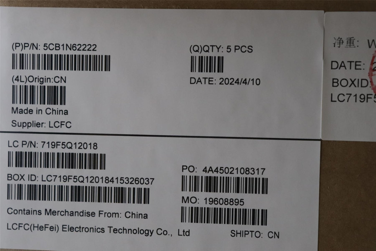 Lenovo Upper Case ASM_BUL L 83DNLG PS 5CB1N62222